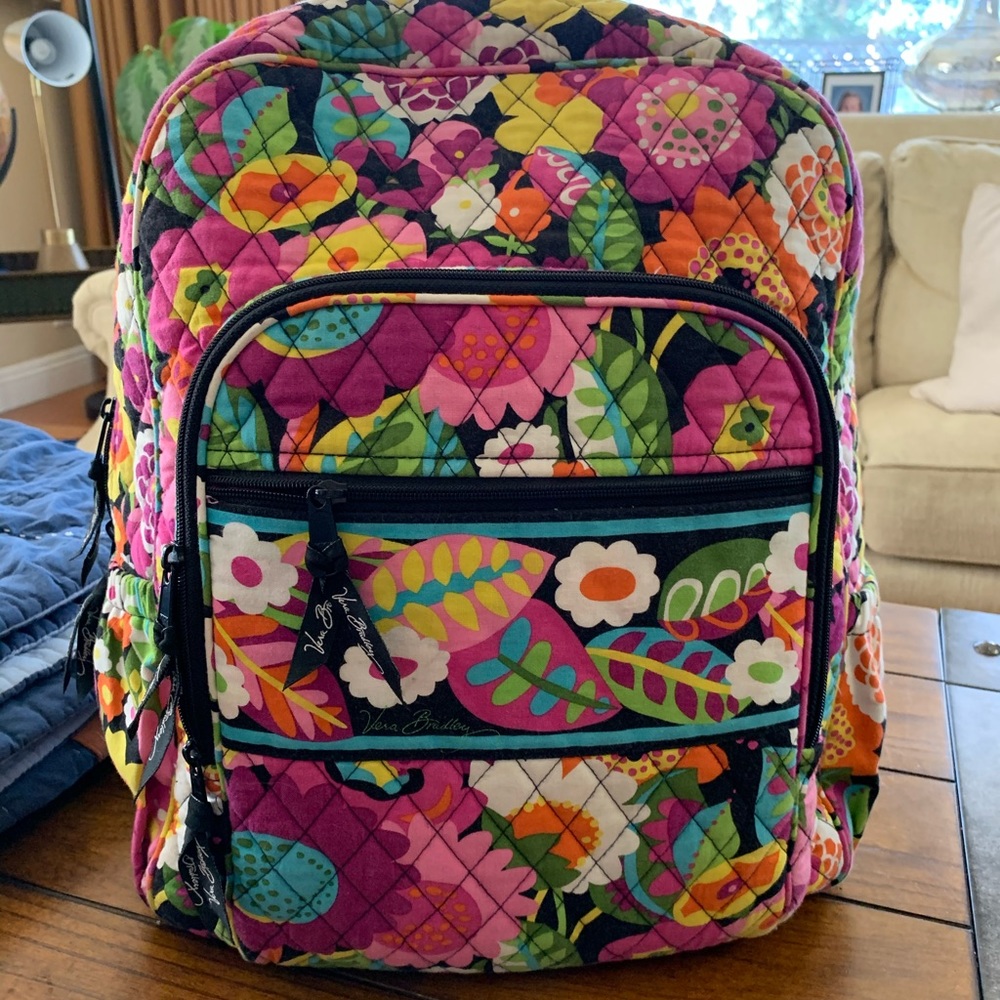 Vera Bradley School Backpack and Lunch box
